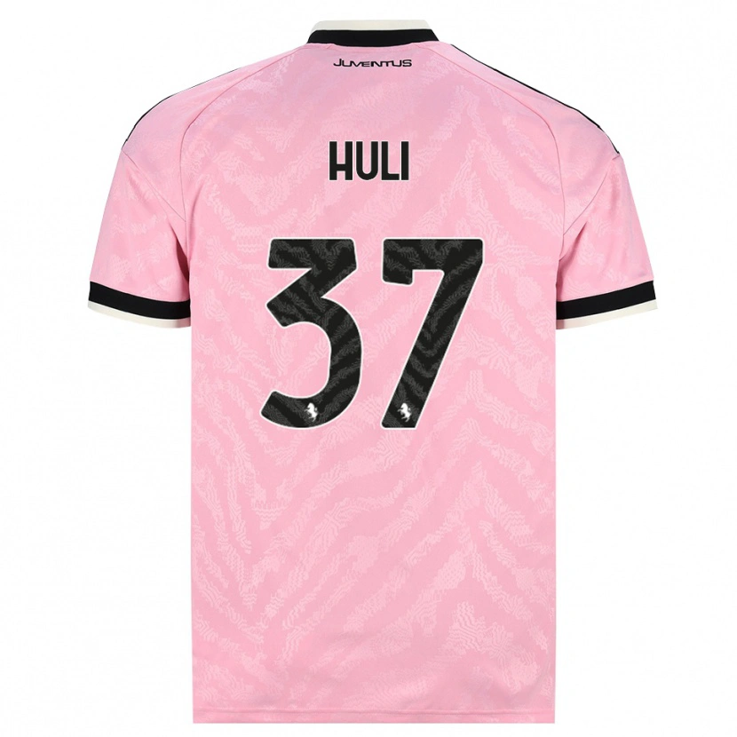 Danxen Women Raffaele Huli #37 Pink Black Away Jersey 2026/27 T-Shirt