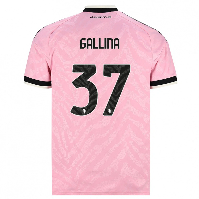 Danxen Women Arianna Gallina #37 Pink Black Away Jersey 2026/27 T-Shirt