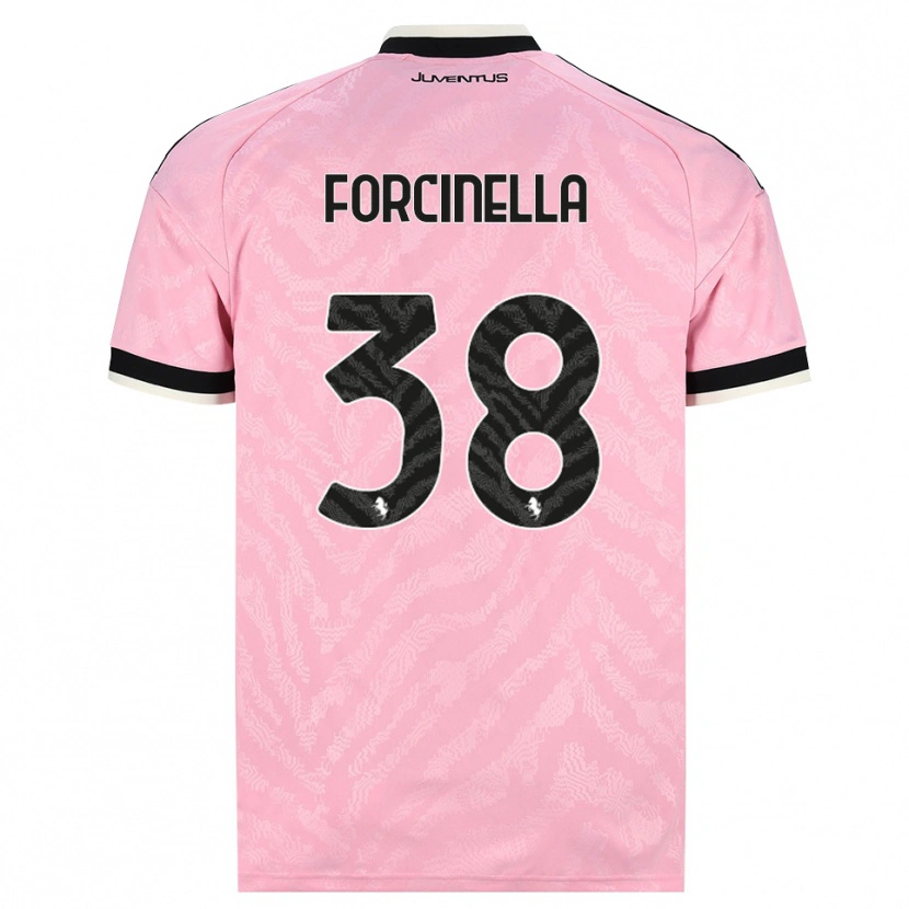 Danxen Women Camilla Forcinella #38 Pink Black Away Jersey 2026/27 T-Shirt
