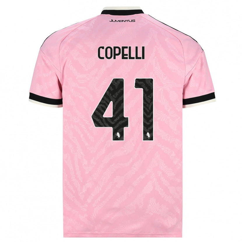 Danxen Women Anna Copelli #41 Pink Black Away Jersey 2026/27 T-Shirt