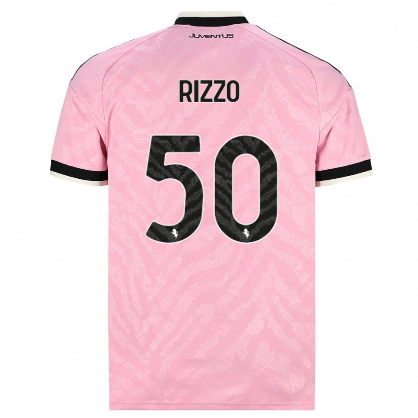 Danxen Women Niccolò Rizzo #50 Pink Black Away Jersey 2026/27 T-Shirt