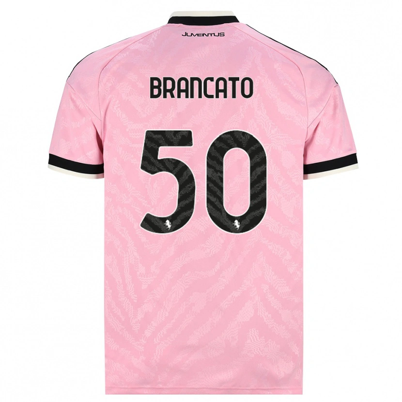 Danxen Women Alessandro Brancato #50 Pink Black Away Jersey 2026/27 T-Shirt