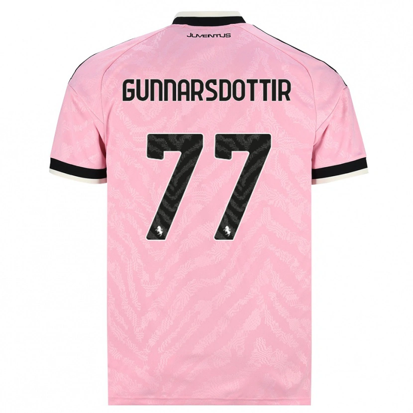 Danxen Women Sara Bjork Gunnarsdottir #77 Pink Black Away Jersey 2026/27 T-Shirt