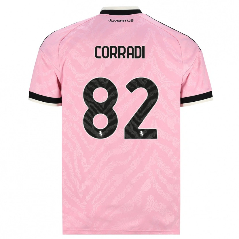 Danxen Women Christian Corradi #82 Pink Black Away Jersey 2026/27 T-Shirt