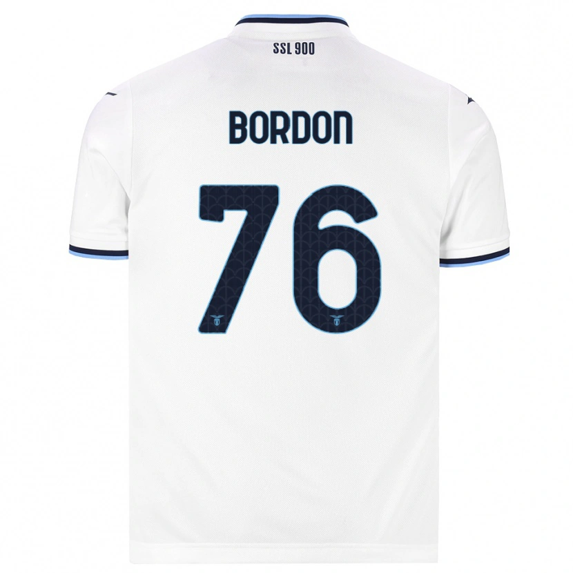 Danxen Women Filipe Bordon #76 White Navy Blue Away Jersey 2026/27 T-Shirt