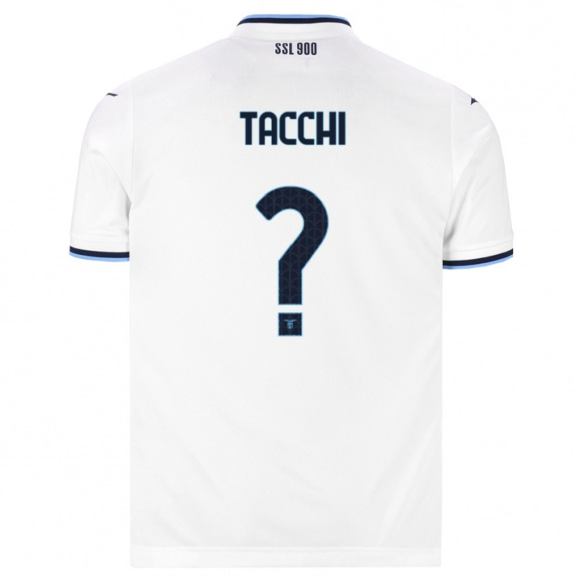 Danxen Women Andrea Tacchi #0 White Navy Blue Away Jersey 2026/27 T-Shirt