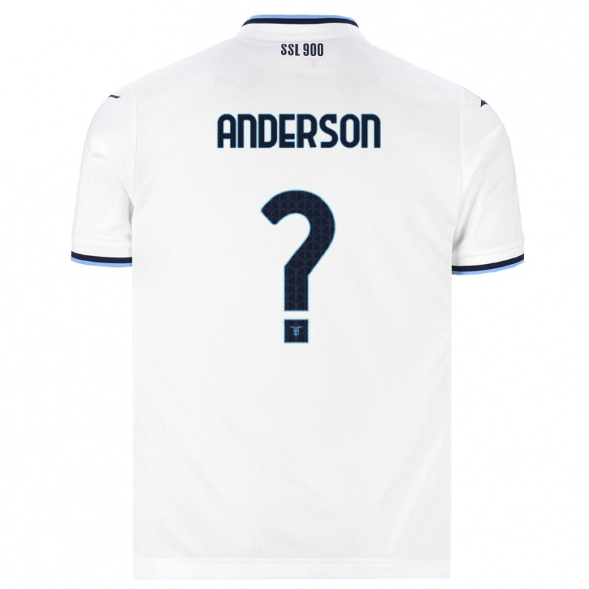 Danxen Women Andre Anderson #0 White Navy Blue Away Jersey 2026/27 T-Shirt