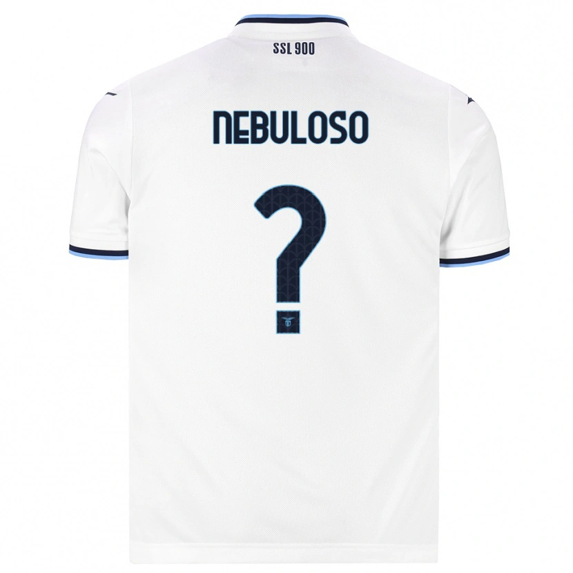 Danxen Women Giulio Nebuloso #0 White Navy Blue Away Jersey 2026/27 T-Shirt