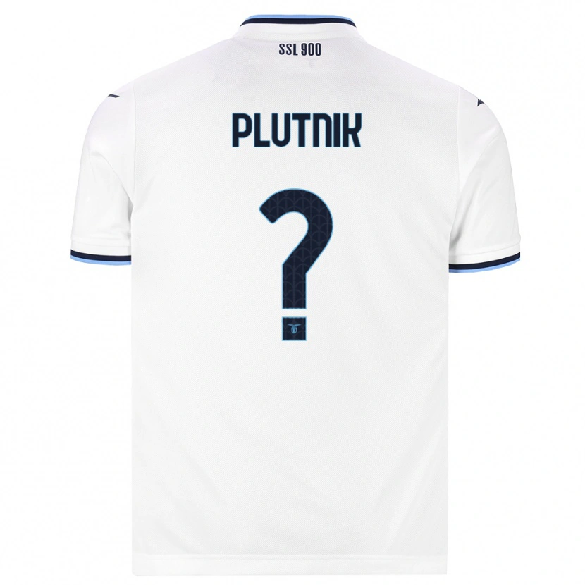Danxen Women Artem Plutnik #0 White Navy Blue Away Jersey 2026/27 T-Shirt