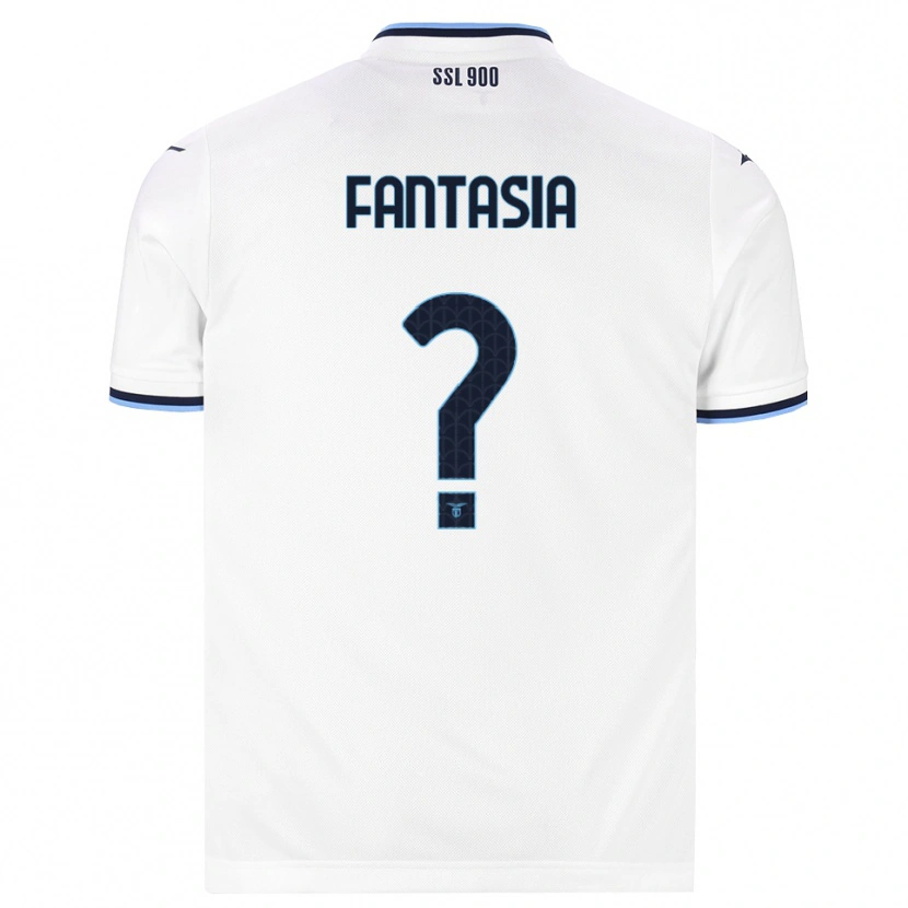 Danxen Women Luca Fantasia #0 White Navy Blue Away Jersey 2026/27 T-Shirt