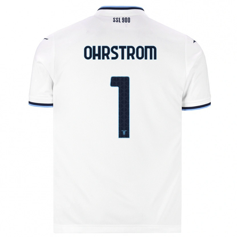 Danxen Women Stephanie Ohrstrom #1 White Navy Blue Away Jersey 2026/27 T-Shirt