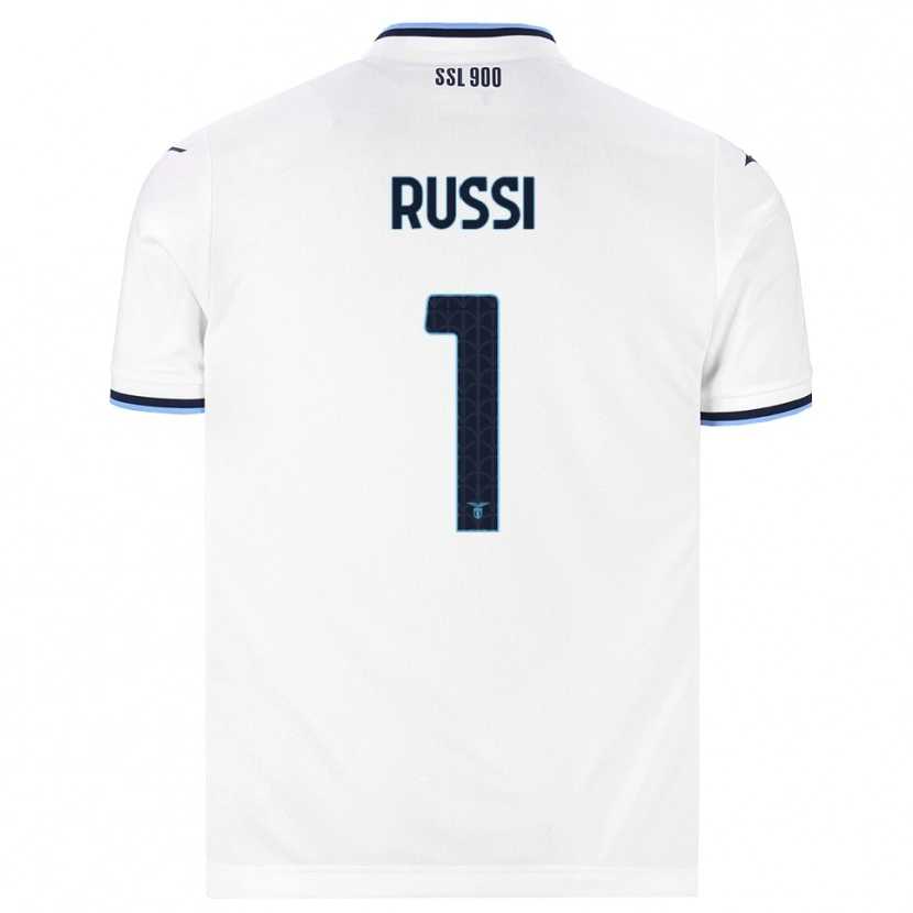 Danxen Women Gabriele Russi #1 White Navy Blue Away Jersey 2026/27 T-Shirt