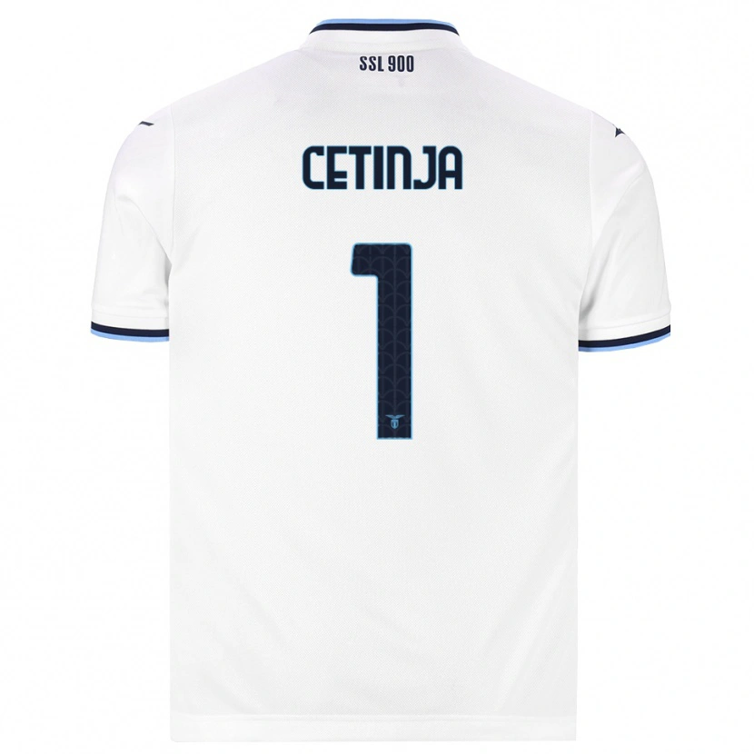 Danxen Women Sara Cetinja #1 White Navy Blue Away Jersey 2026/27 T-Shirt