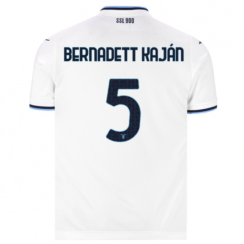 Danxen Women Zsanett Bernadett Kaján #5 White Navy Blue Away Jersey 2026/27 T-Shirt