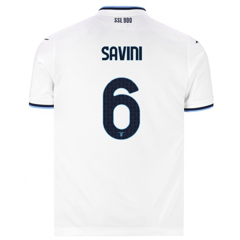 Danxen Women Federica Savini #6 White Navy Blue Away Jersey 2026/27 T-Shirt