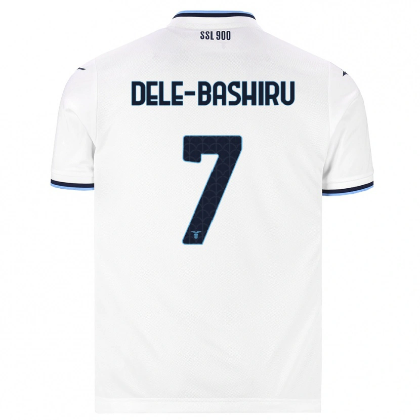 Danxen Women Fisayo Dele-Bashiru #7 White Navy Blue Away Jersey 2026/27 T-Shirt