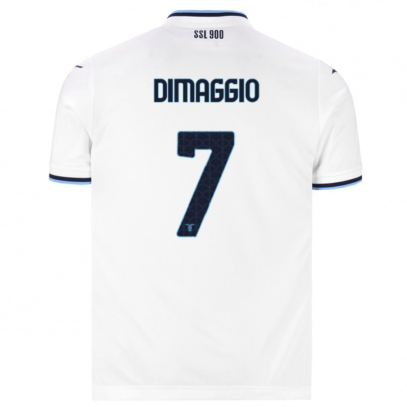Danxen Women Cosimo Dimaggio #7 White Navy Blue Away Jersey 2026/27 T-Shirt