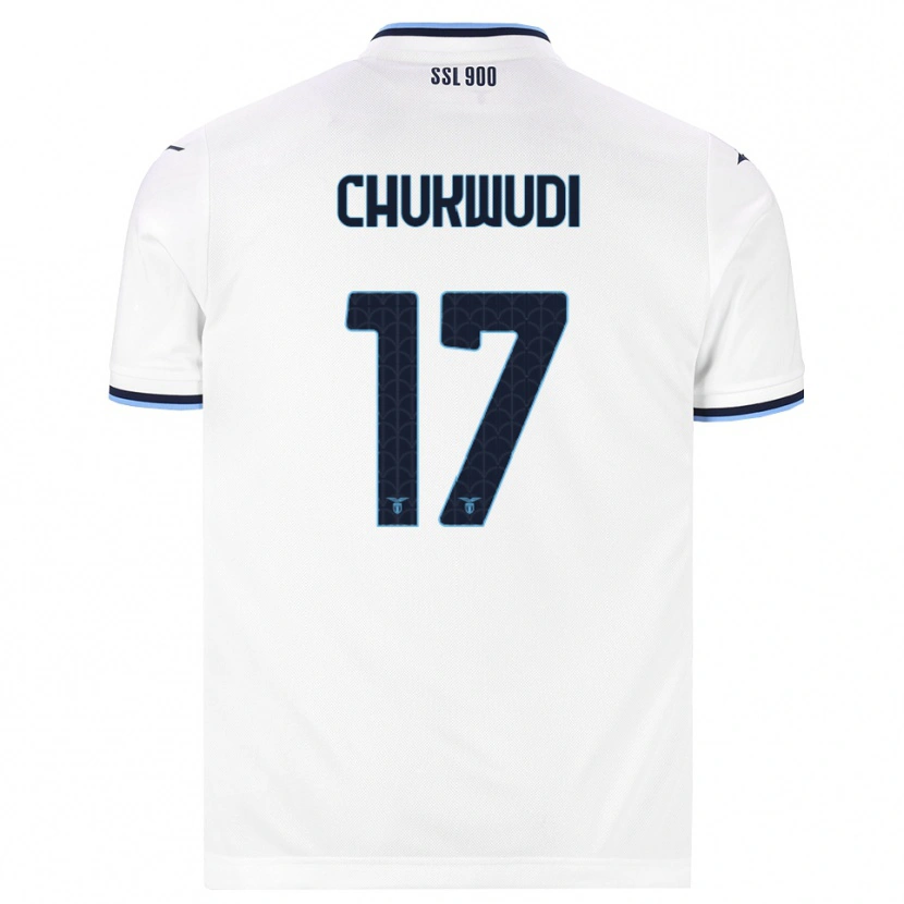 Danxen Women Ogonna Franca Chukwudi #17 White Navy Blue Away Jersey 2026/27 T-Shirt