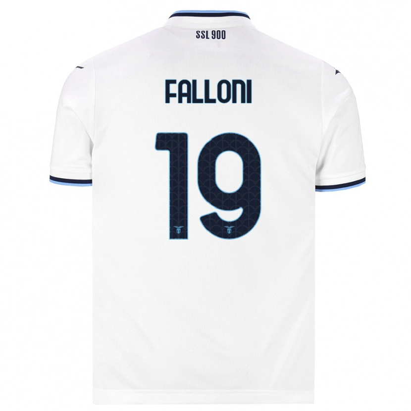 Danxen Women Ludovica Falloni #19 White Navy Blue Away Jersey 2026/27 T-Shirt
