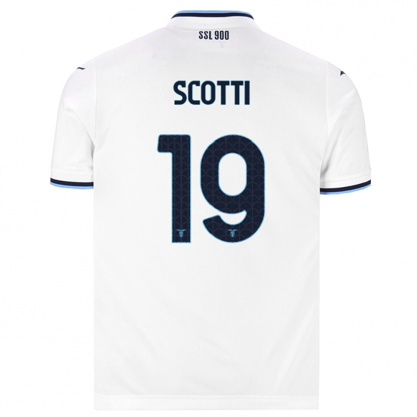 Danxen Women Asia Scotti #19 White Navy Blue Away Jersey 2026/27 T-Shirt