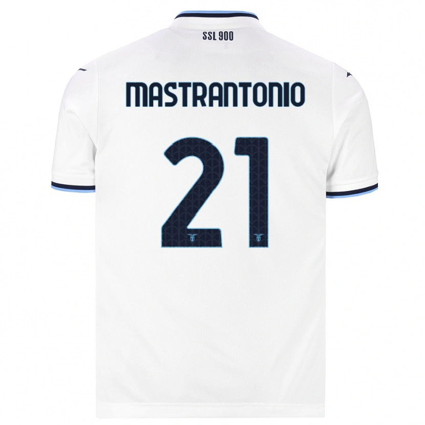 Danxen Women Ella Mastrantonio #21 White Navy Blue Away Jersey 2026/27 T-Shirt