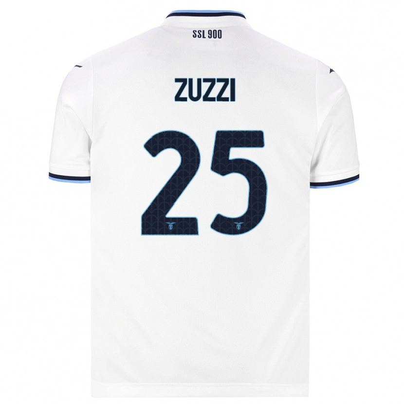 Danxen Women Giorgia Zuzzi #25 White Navy Blue Away Jersey 2026/27 T-Shirt