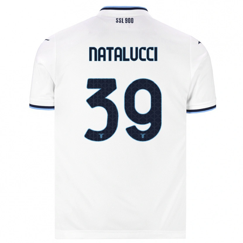Danxen Women Serena Natalucci #39 White Navy Blue Away Jersey 2026/27 T-Shirt