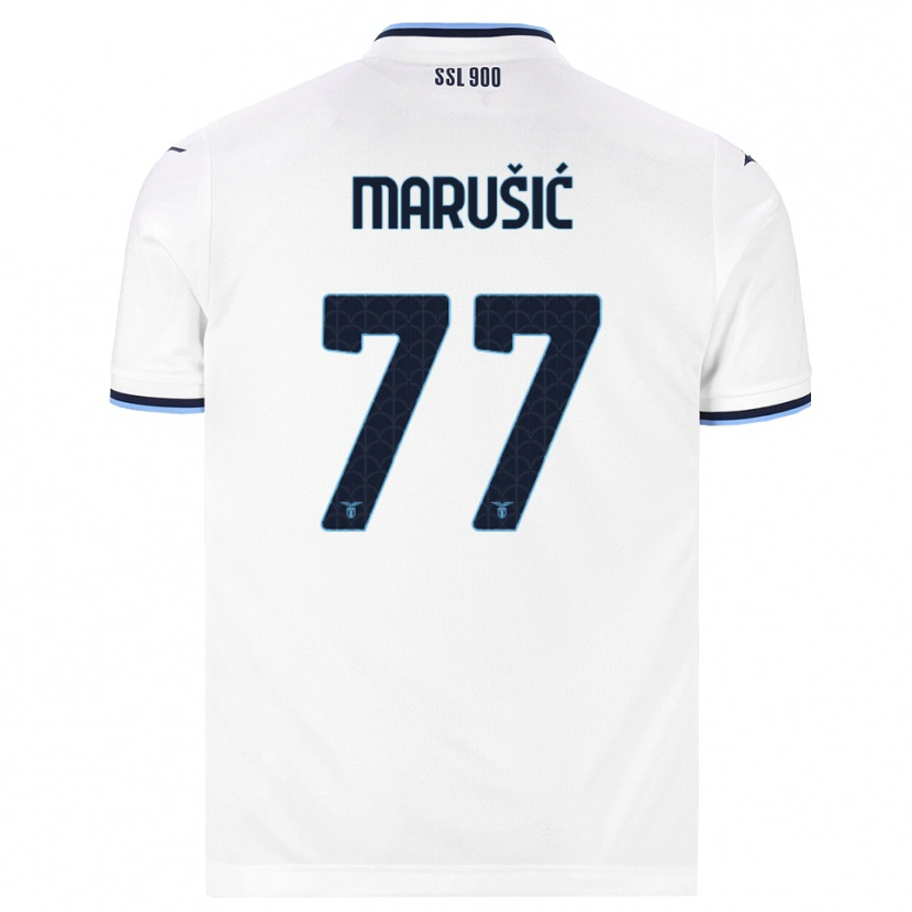 Danxen Women Adam Marusic #77 White Navy Blue Away Jersey 2026/27 T-Shirt