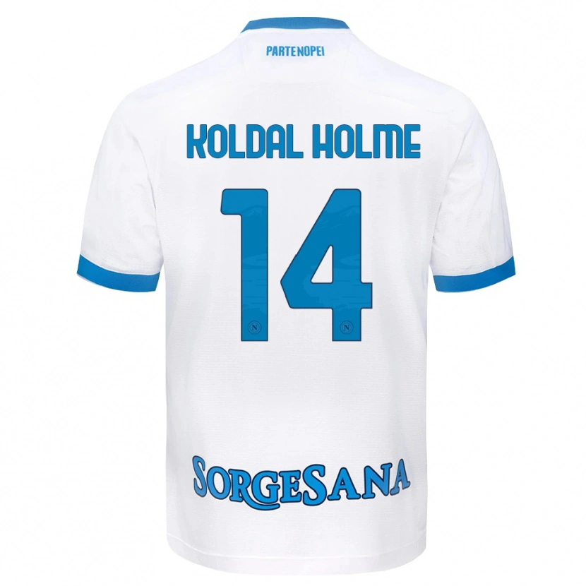 Danxen Women Madelen Koldal Holme #14 White Sky Blue Away Jersey 2026/27 T-Shirt
