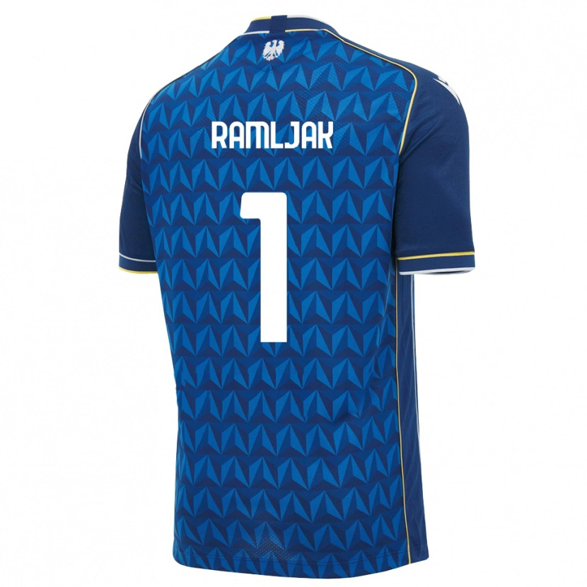 Danxen Women Emanuel Ramljak #1 Royal Blue White Blue Away Jersey 2026/27 T-Shirt