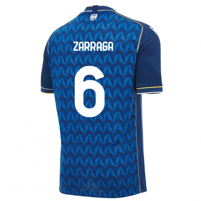 Danxen Women Oier Zarraga #6 Royal Blue White Blue Away Jersey 2026/27 T-Shirt