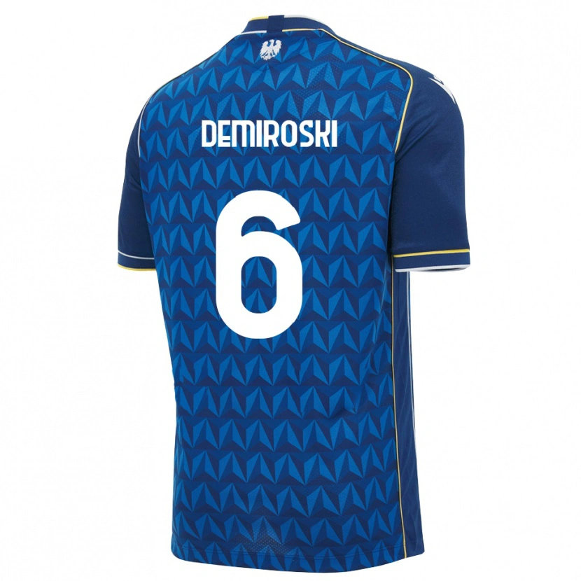 Danxen Women Shenol Demiroski #6 Royal Blue White Blue Away Jersey 2026/27 T-Shirt
