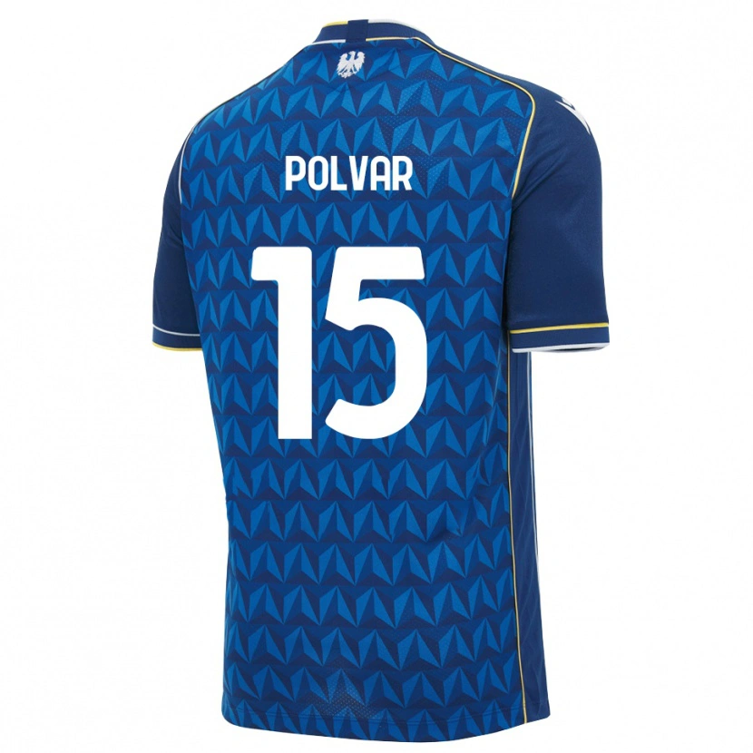 Danxen Women Francesco Polvar #15 Royal Blue White Blue Away Jersey 2026/27 T-Shirt