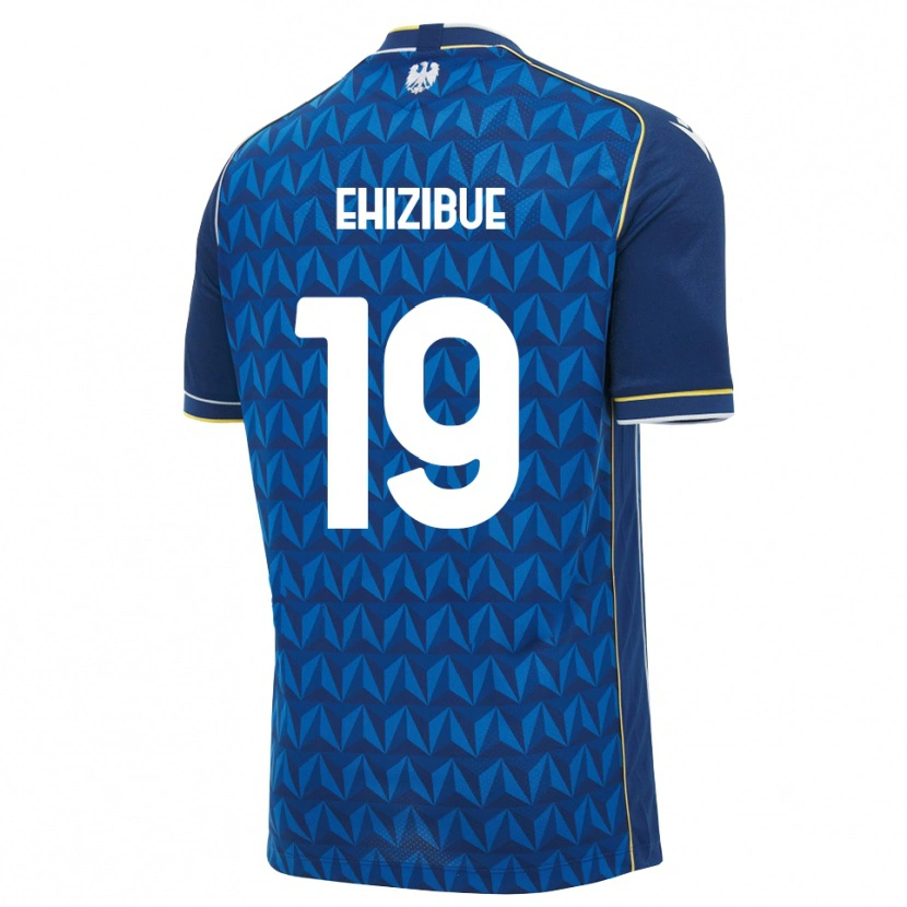 Danxen Women Kingsley Ehizibue #19 Royal Blue White Blue Away Jersey 2026/27 T-Shirt