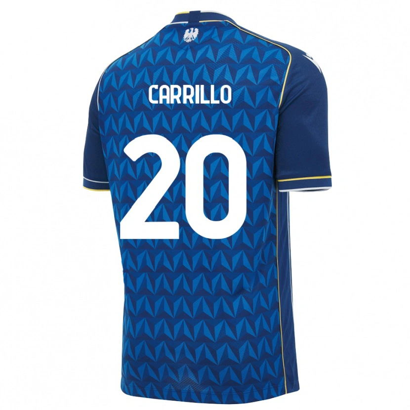 Danxen Women Pietro Carrillo #20 Royal Blue White Blue Away Jersey 2026/27 T-Shirt