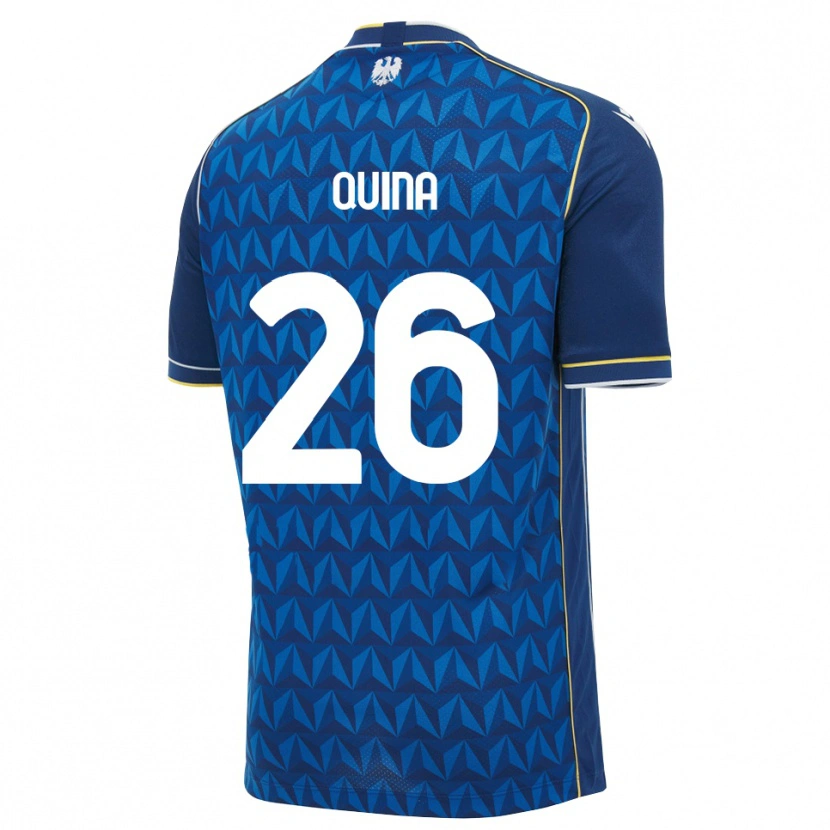 Danxen Women Domingos Quina #26 Royal Blue White Blue Away Jersey 2026/27 T-Shirt