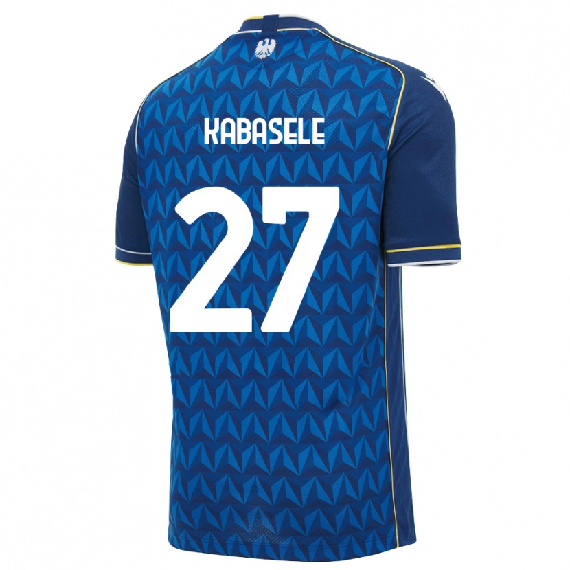 Danxen Women Christian Kabasele #27 Royal Blue White Blue Away Jersey 2026/27 T-Shirt