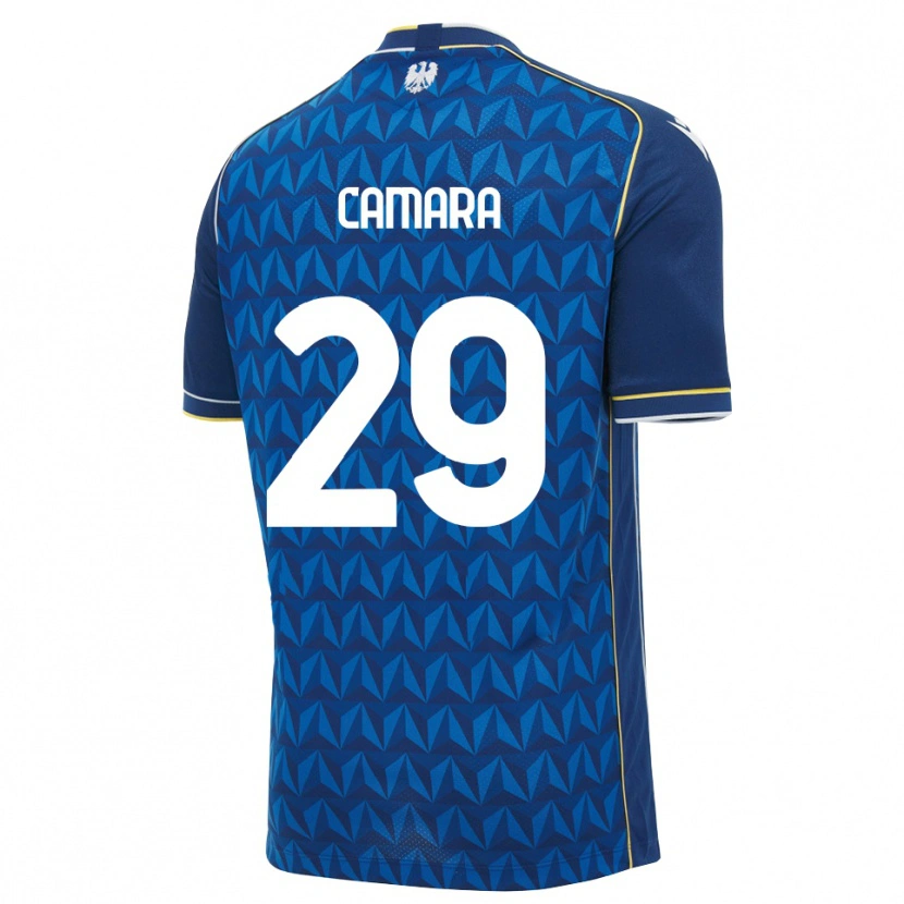 Danxen Women Abdoulaye Camara #29 Royal Blue White Blue Away Jersey 2026/27 T-Shirt