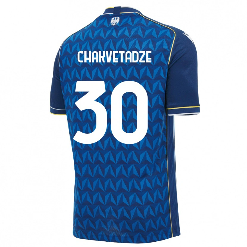 Danxen Women Giorgi Chakvetadze #30 Royal Blue White Blue Away Jersey 2026/27 T-Shirt