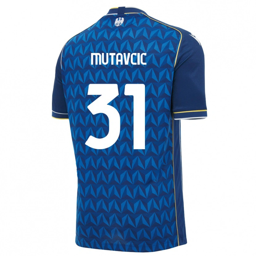 Danxen Women Jan Mutavcic #31 Royal Blue White Blue Away Jersey 2026/27 T-Shirt