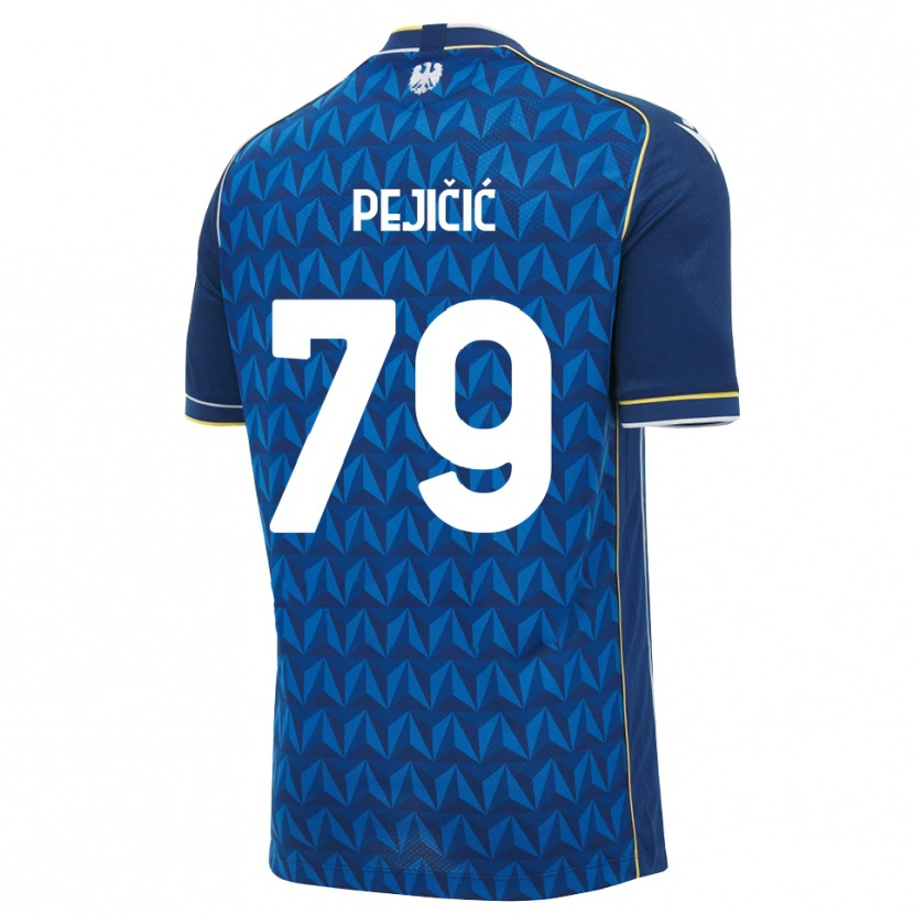 Danxen Women David Pejičić #79 Royal Blue White Blue Away Jersey 2026/27 T-Shirt