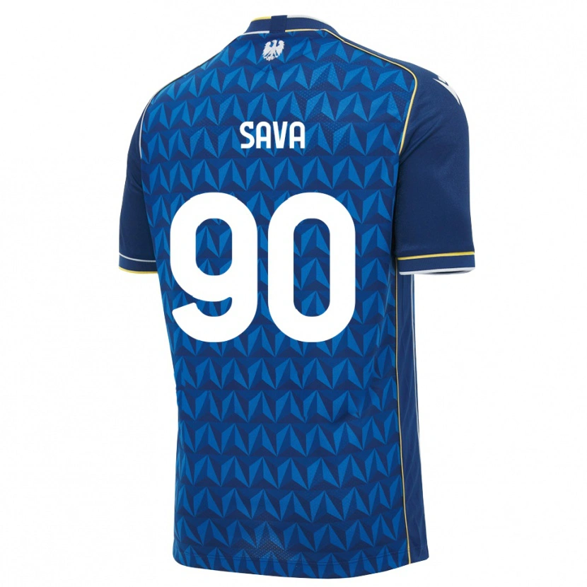 Danxen Women Răzvan Sava #90 Royal Blue White Blue Away Jersey 2026/27 T-Shirt