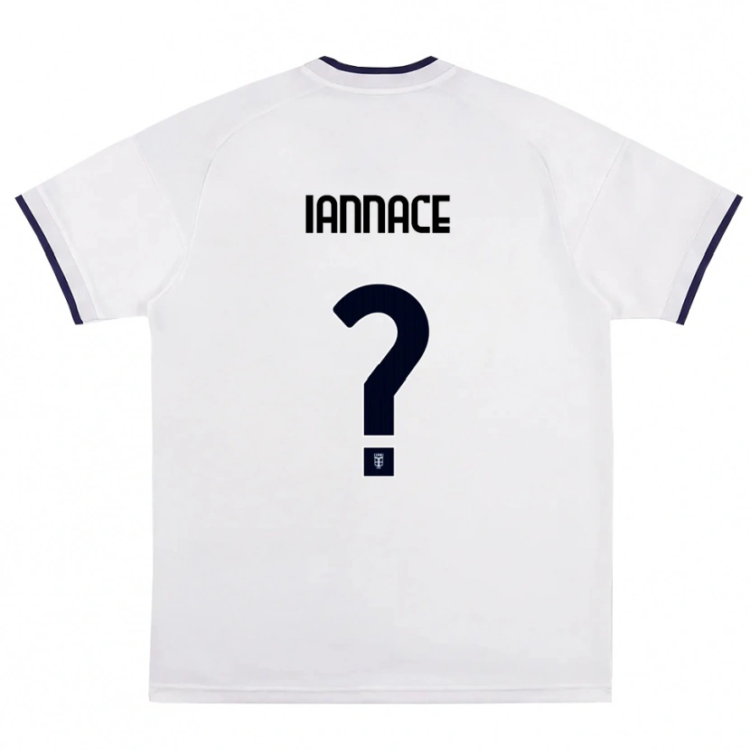 Danxen Women Mattia Iannace #0 White Red Royal Blue Away Jersey 2026/27 T-Shirt