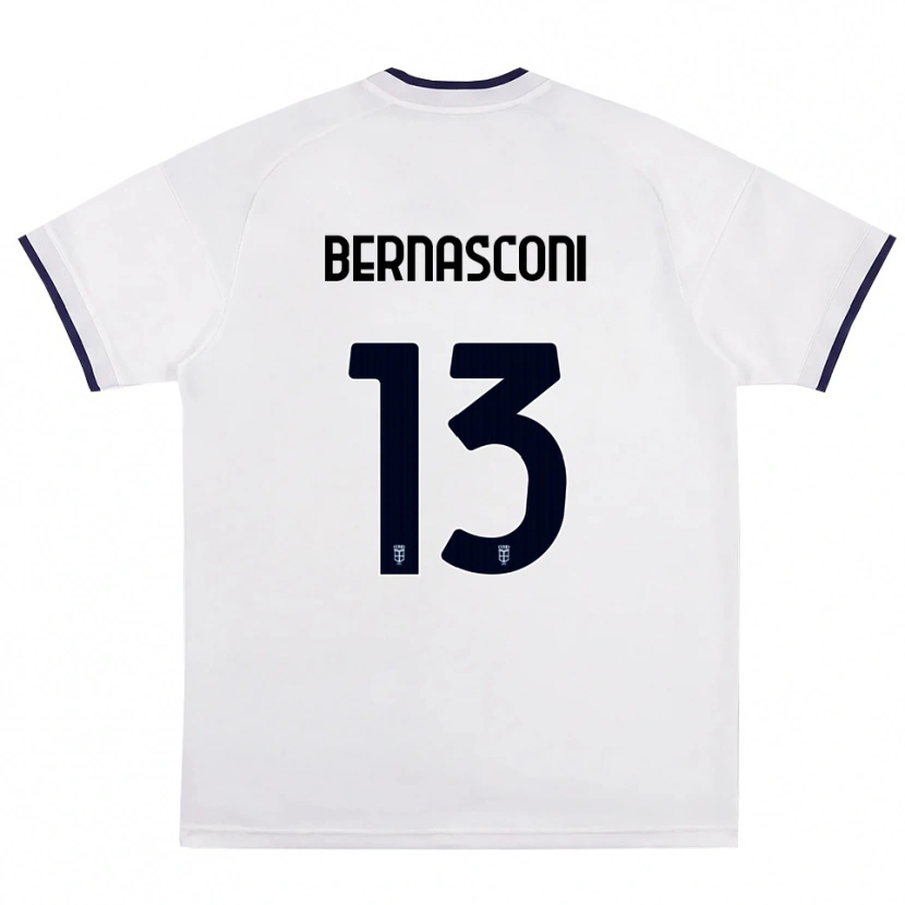 Danxen Women Enea Bernasconi #13 White Red Royal Blue Away Jersey 2026/27 T-Shirt