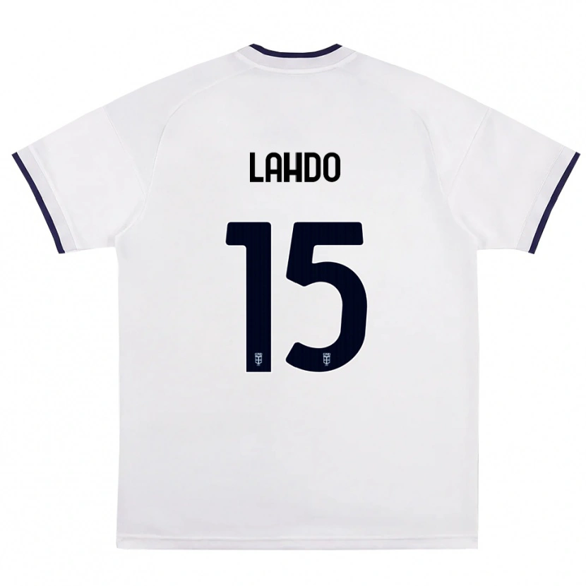 Danxen Women Adrian Lahdo #15 White Red Royal Blue Away Jersey 2026/27 T-Shirt