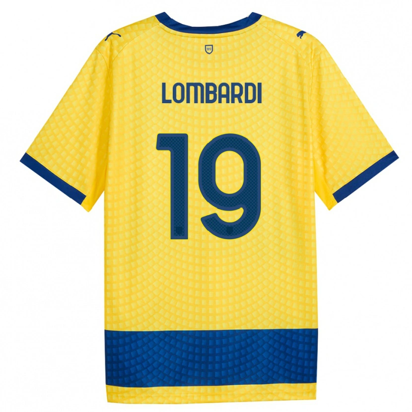 Danxen Women Gabriel Lombardi #19 Yellow Blue Black Away Jersey 2026/27 T-Shirt