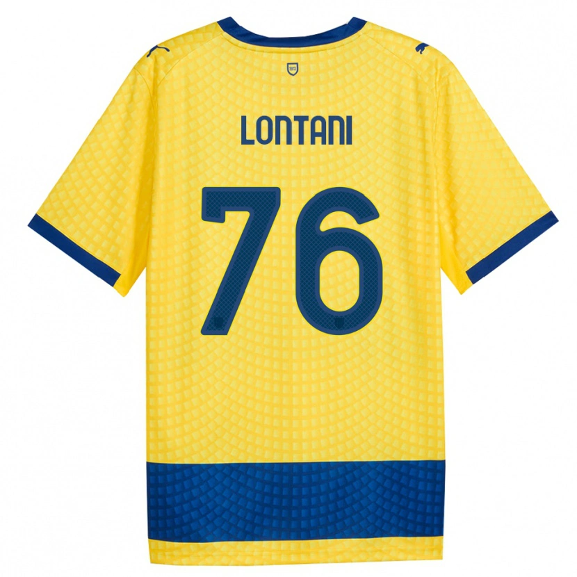 Danxen Women Simone Lontani #76 Yellow Blue Black Away Jersey 2026/27 T-Shirt