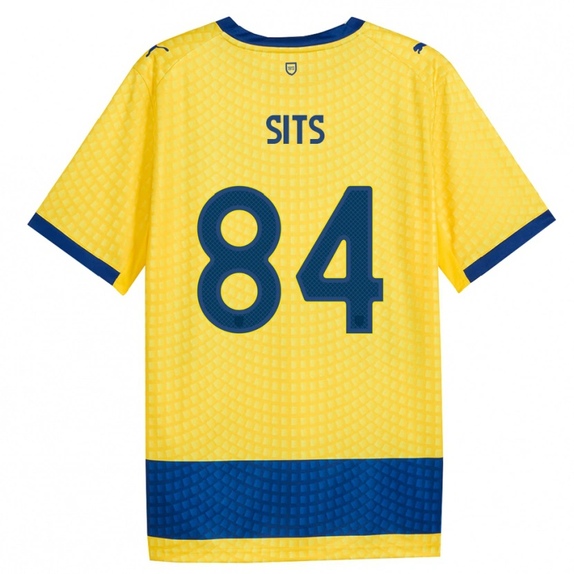 Danxen Women Dario Sits #84 Yellow Blue Black Away Jersey 2026/27 T-Shirt