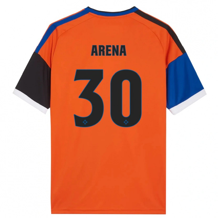 Danxen Women Alessandro Arena #30 Orange Blue Black White Away Jersey 2026/27 T-Shirt