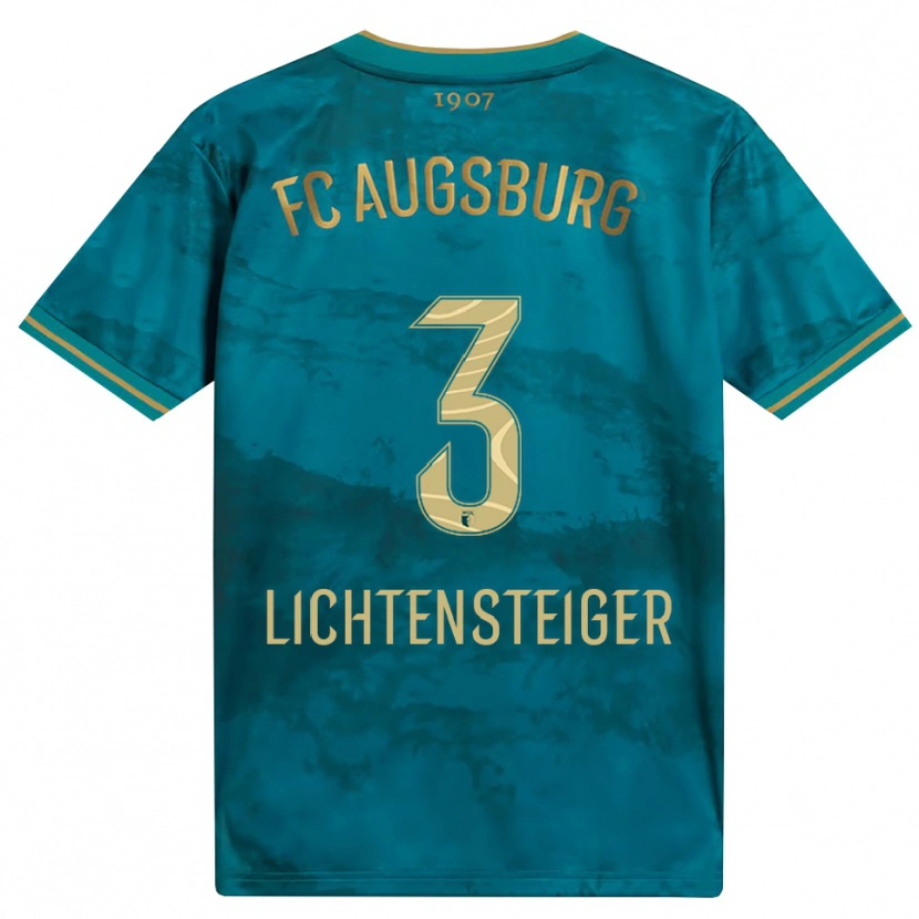 Danxen Women David Lichtensteiger #3 Green Brown Away Jersey 2026/27 T-Shirt